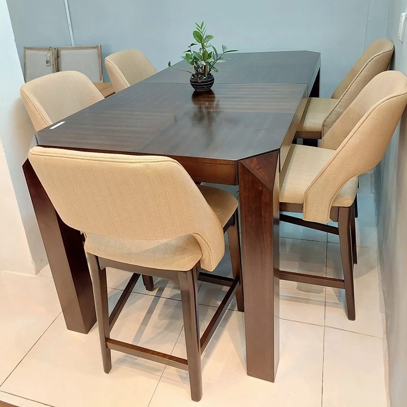 Bộ bàn ghế ăn quầy bar xuất Mỹ Pula BGA50